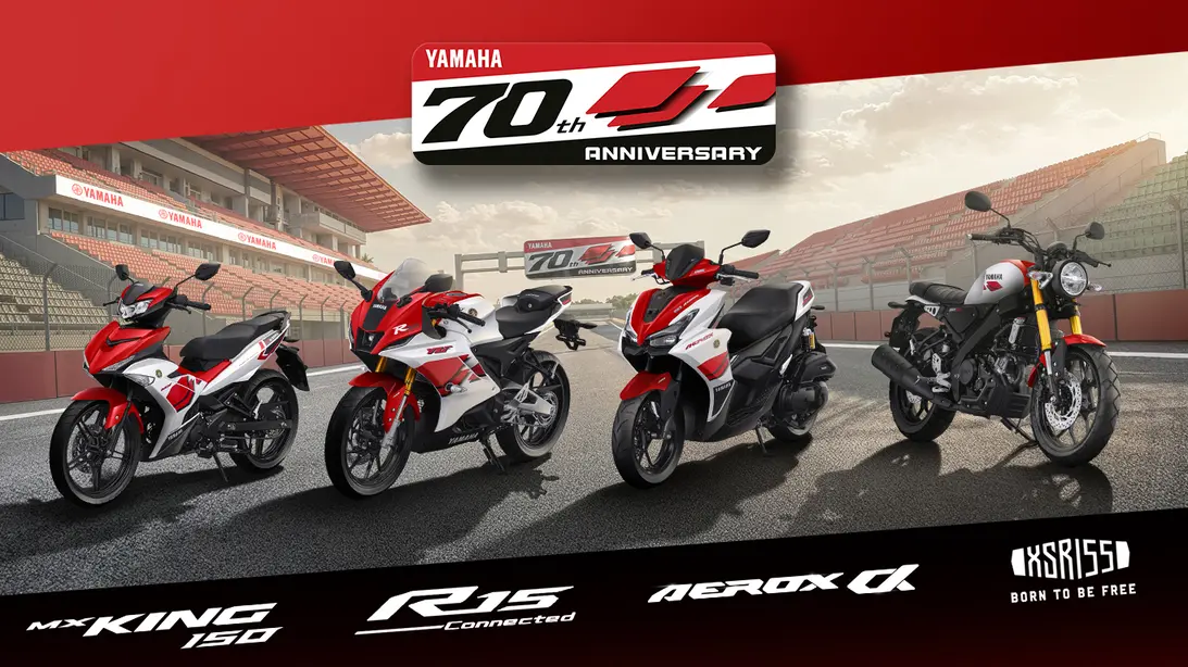 Yamaha 70th Livery