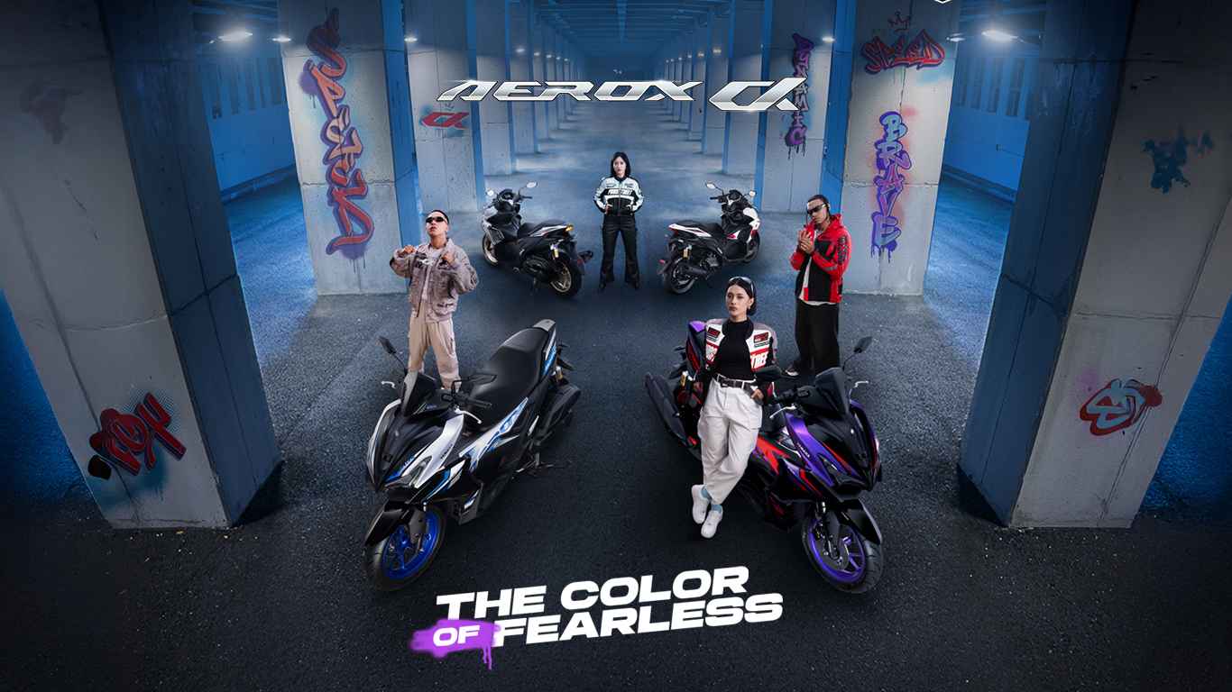 Yamaha Aerox Banner